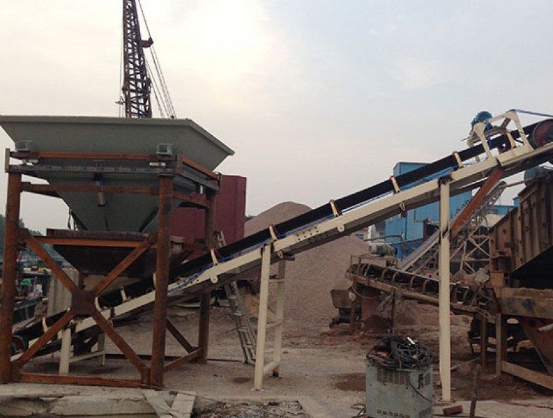 Building materials industry gravel hopper scales